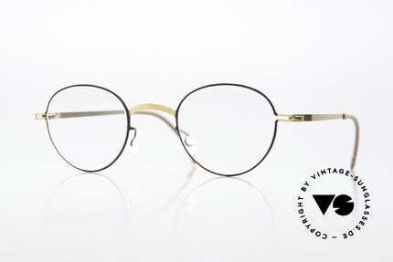 Mykita Birger Rundliche Brille Panto Unisex Details