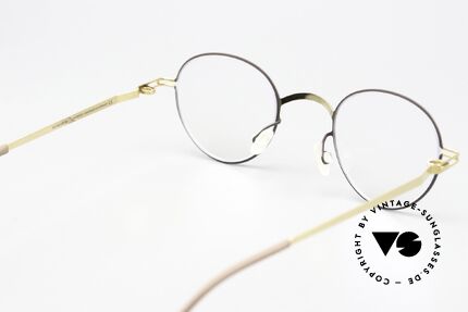 Mykita Birger Rundliche Brille Panto Unisex, genial flexible Brillenfassung in einer SMALL Größe, Passend für Herren und Damen