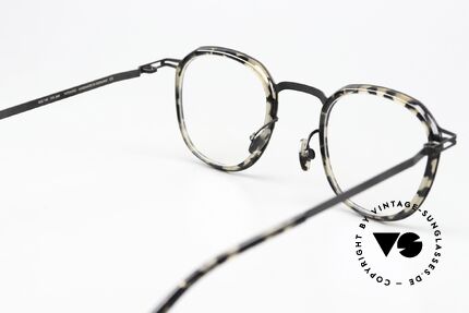 Mykita Birk Rahmen In Black / Antigua, Rahmen ist beliebig verglasbar (optisch oder Sonne), Passend für Herren und Damen