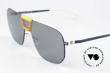 Mykita Mylon Cayenne Orange Navy Dark Blue Solid, Brillenliebhaber wissen um das Mylon Konzept, Passend für Herren und Damen