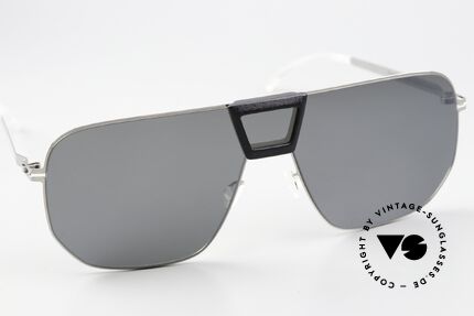 Mykita Mylon Cayenne Black Shiny Silver Flash, ungetragenes Modell mit original MYKITA Etui, Passend für Herren und Damen