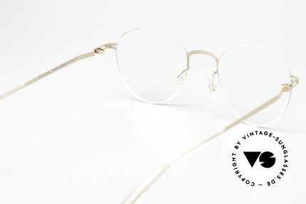 Mykita Eito Champagne Gold / Taupe Grey, genial flexible Brillenfassung: eine Größe passt allen, Passend für Herren und Damen