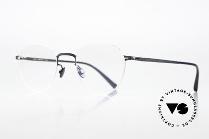 Mykita Eito Panto Brille Damen & Herren, Farbcode 271: Silver / Indigo (für Damen und Herren), Passend für Herren und Damen