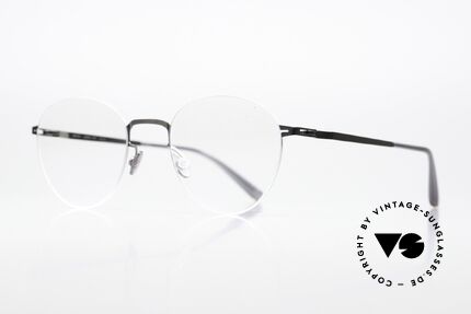 Mykita Eito Shiny Silver / Shiny Graphite, Farbcode 328: Shiny Silver / Shiny Graphite, Unisex, Passend für Herren und Damen