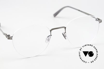 Mykita Eito Shiny Silver / Shiny Graphite, ungetragenes Modell mit originalem Etui von Mykita, Passend für Herren und Damen