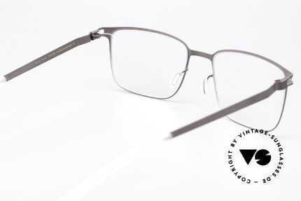 Mykita Bud Eckige Fassung In Mocca, die DEMOgläser sollten durch optische ersetzt werden, Passend für Herren und Damen
