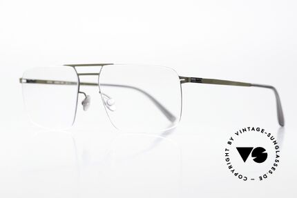 Mykita Hiro Shiny Graphite / Camou Green, col. 391: Shiny Graphite / Camou Green; Herrenbrille, Passend für Herren