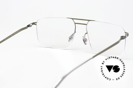Mykita Hiro Shiny Graphite / Camou Green, genial flexible Brillenfassung: eine Größe passt allen, Passend für Herren