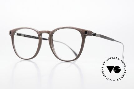 Mykita Mylon Guava Ebony Brown / Shiny Graphite, 'made in Germany' Designer-Brille für Kenner, Passend für Herren und Damen