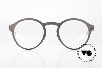 Mykita Harlow Unisex Pantobrille Mole Gray, Panto Brille aus der Decades-Kollektion von 2016, Passend für Herren und Damen