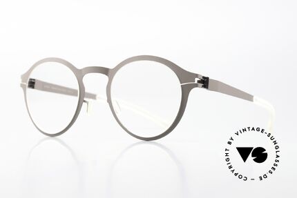 Mykita Harlow Unisex Pantobrille Mole Gray, col. 223 = mole grey = Maulwurfsgrau (Unisex Brille), Passend für Herren und Damen