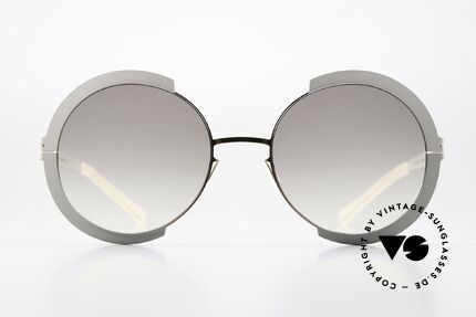 Mykita Houston Shiny Copper / Stone Grey, oversized Design, Decades-Kollektion von 2014-2015, Passend für Damen