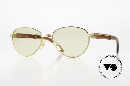 Cartier Auteuil Automatik Mineral Gläser, außergewöhnliche CARTIER vintage Luxus-Brille, Passend für Herren und Damen