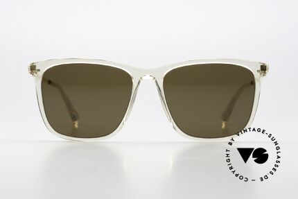 Mykita Jovva Lite Azetat Sonnenbrille 2014, c. 914: Champagne / Glossy Gold / Rawbrown Solid, Passend für Herren und Damen