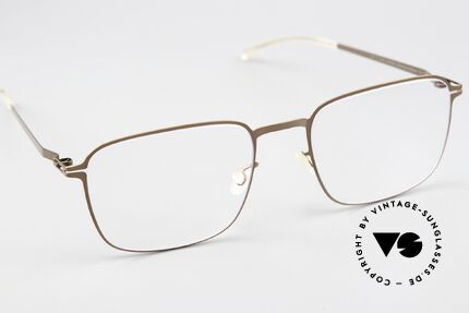 Mykita Iver Eckige Brille Shiny Copper, ungetragenes Modell mit originalem Etui von Mykita, Passend für Herren und Damen