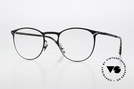 Mykita Malte Lite Collection Panto Metall, Mykita Brille, Modell MALTE, Größe 48-22, col 002, Passend für Herren und Damen