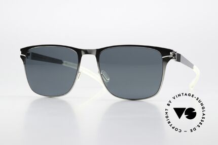 Mykita Kubick Polarisierendes Sonnenglas, Mykita Sonnenbrille, Mod. Kubick, Gr. 52-17, col. 051, Passend für Herren