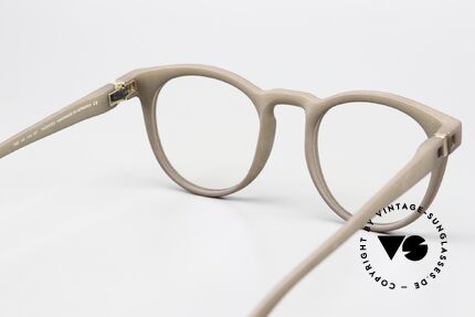Mykita Mylon Pow Edle Pantobrille Unisex Braun, Qualitätsfassung kann beliebig verglast werden, Passend für Herren und Damen
