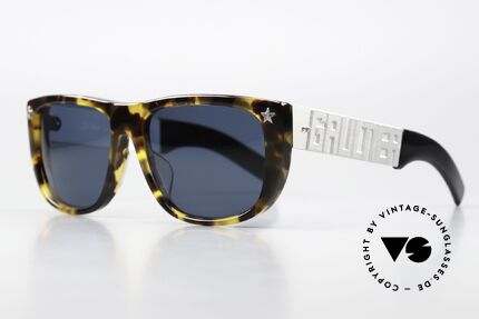 Jean Paul Gaultier 56-8272 Rapper Sonnenbrille 1990, inzwischen ein Kult-Objekt u. begehrtes Sammlerstück!, Passend für Herren