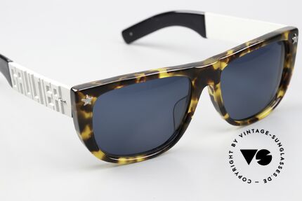 Jean Paul Gaultier 56-8272 Rapper Sonnenbrille 1990, ungetragenes Exemplar mit orig. Jean Pau Gaultier Etui, Passend für Herren