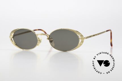 Jean Paul Gaultier 58-4172 Designerbrille 1996 Oval, seltene vintage Sonnenbrille von Jean Paul Gaultier, Passend für Herren und Damen