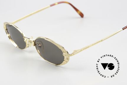 Jean Paul Gaultier 58-4172 Designerbrille 1996 Oval, damals von Murai produziert (bis heute unerreicht), Passend für Herren und Damen