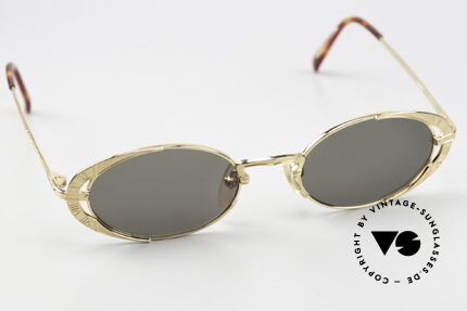 Jean Paul Gaultier 58-4172 Designerbrille 1996 Oval, echte Rarität im Unisex-Design; Junior Gaultier Serie, Passend für Herren und Damen