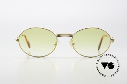 Cartier Saint Honore - M Edle Gläser In Gelb Verlauf, edles & zeitloses Design, Medium-Größe 51°20, 135, Passend für Herren und Damen