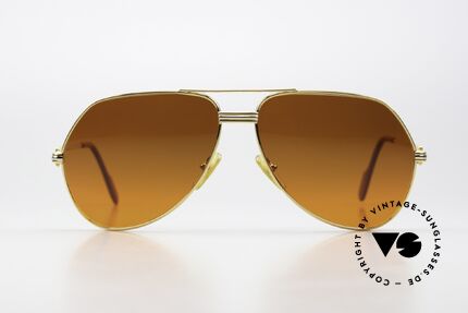 Cartier Vendome LC - L 80er Brille Promi Modell, wurde 1983 veröffentlicht & dann bis 1997 produziert, Passend für Herren und Damen