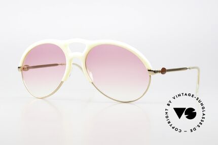 Bugatti 64936 Elfenbein Optik 70er Brille Details