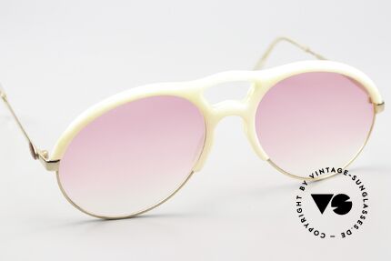 Bugatti 64936 Elfenbein Optik 70er Brille, ungetragen (wie alle unsere alten BUGATTI Unikate), Passend für Herren