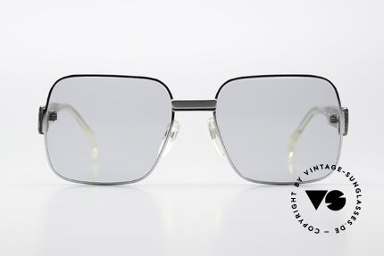 Neostyle Office 40 Old School Sonnenbrille 70er, markante Form in gräulich-transparentem Ton, Passend für Herren