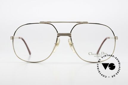 Christian Dior 2487 Vergoldete 80er Monsieur Serie, Luxus Dior Designer-Fassung von 1989; echt vintage!, Passend für Herren