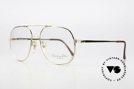 Christian Dior 2487 Vergoldete 80er Monsieur Serie, schier unglaubliche Qualität, für die Ewigkeit gemacht, Passend für Herren