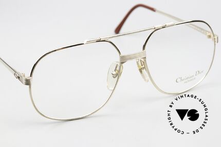 Christian Dior 2487 Vergoldete 80er Monsieur Serie, ungetragen (wie alle unsere alten 1980er Dior Brillen), Passend für Herren