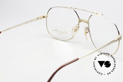 Christian Dior 2487 Vergoldete 80er Monsieur Serie, KEINE RETROBRILLE; ein über 35 Jahre altes Original, Passend für Herren