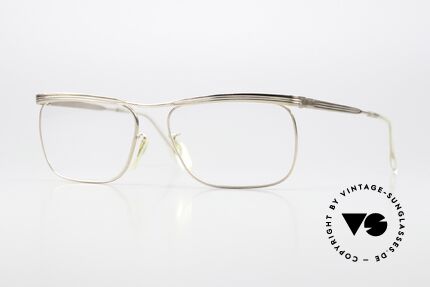 Rodenstock Locarno 1/20 12k Gold-Doublé Brille, 60er Jahre Rodenstock Brille, Echtgold-Doublé, Passend für Herren