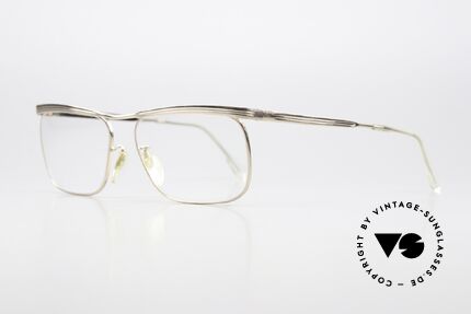 Rodenstock Locarno 1/20 12k Gold-Doublé Brille, 1/20 des Metalls = 12kt Gold (Spitzen-Qualität), Passend für Herren