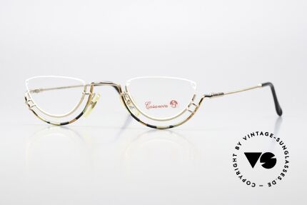 Casanova FC22 Verrückte Designer Lesebrille, verrückte vintage Lesebrille für Damen, ca. 1987, Passend für Damen