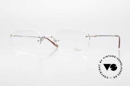 Lunor Classic Anatomic Vintage Brille Randlos Unisex, Lunor Brille, vintage Modell 'Classic Anatomic' PPS, Passend für Herren und Damen