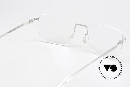 Mykita Nobu Brille Eckig Klassisch Metall, genial flexible Brillenfassung: eine Größe passt allen, Passend für Herren und Damen