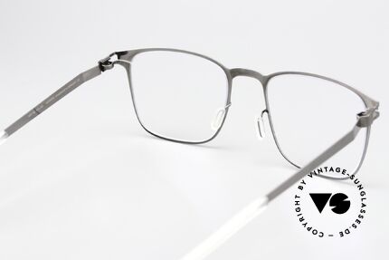 Mykita Nathan Brille Eckig Herren Graphite, die Fassung ist beliebig verglasbar (optisch / Sonne), Passend für Herren