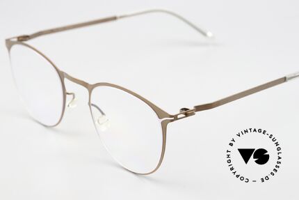 Mykita Malte Pantobrille Shiny Copper, wohlbekannte Spitzenqualität; handmade in Germany, Passend für Herren und Damen