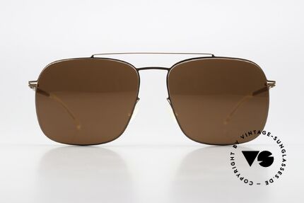 Mykita Rasmus Sonnenbrille Herren Copper, klassische Sonnenbrille LITE-Serie (von 2017 - 2018), Passend für Herren