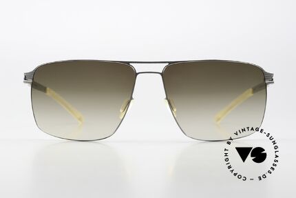 Mykita Owen Sonnenbrille Herren 2009, männliche Sonnenbrille der NO1-Kollektion v. 2009, Passend für Herren