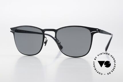 Mykita Riccardo Indigo Darkblue Sonnenbrille Details