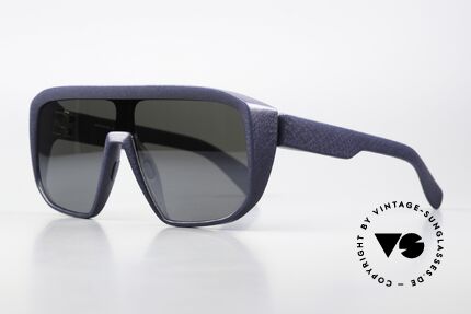 Mykita Mylon Shift Navy Blue Silver Flash Shield, Farbcode 325 = Navy Blue Silver Flash Shield, Passend für Herren