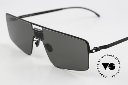 Mykita Mylon Soy Black Pitch Black Dark Grey, Brillenliebhaber wissen um das Mylon Konzept, Passend für Herren und Damen