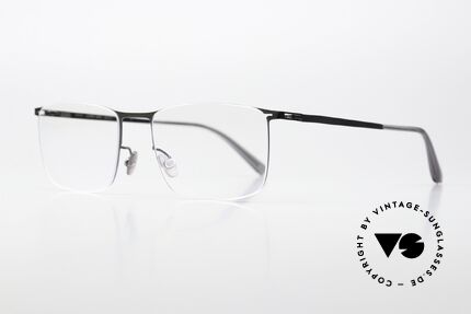 Mykita Takeo Eckige Brille Damen & Herren, color 232 = Shiny Graphite (für Damen und Herren), Passend für Herren und Damen