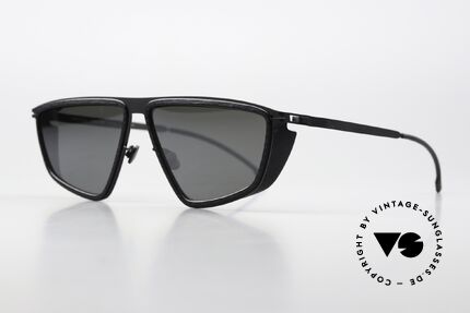 Mykita Mylon Tribe Leicht Verspiegelt Black, col. code 305 = Pitch Black / Black Mirror Black, Passend für Herren und Damen